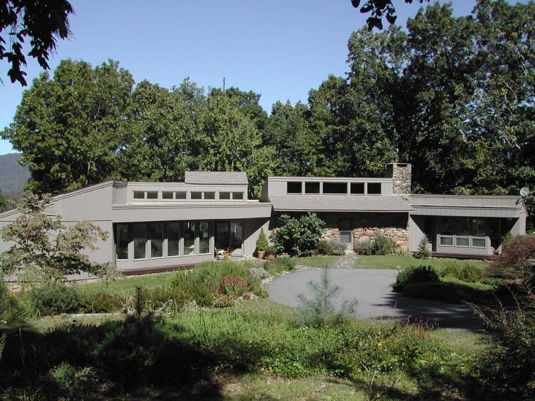 Eclectic modern home in Asheville NC