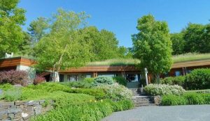 The Pinnacle House, An Underground homes located in Lyme, New Hampshire