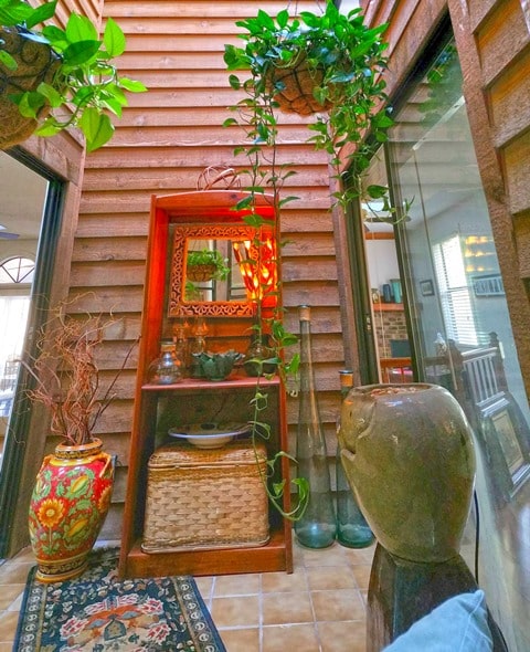 Centerpiece atrium is the focus in this unique rtp home for sale.