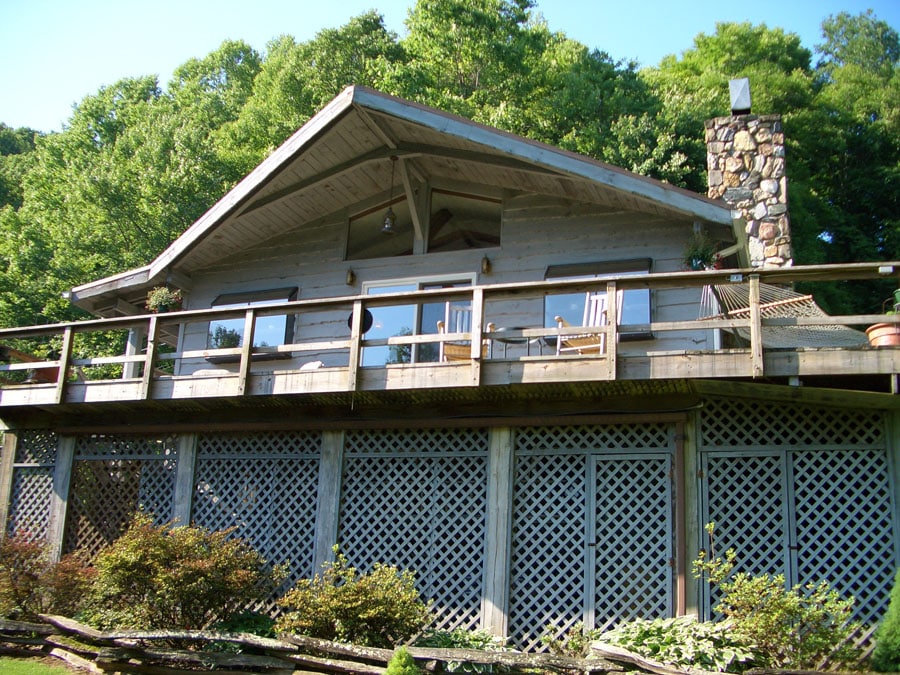 a great example of unusual asheville area real estate in the mountains near asheville