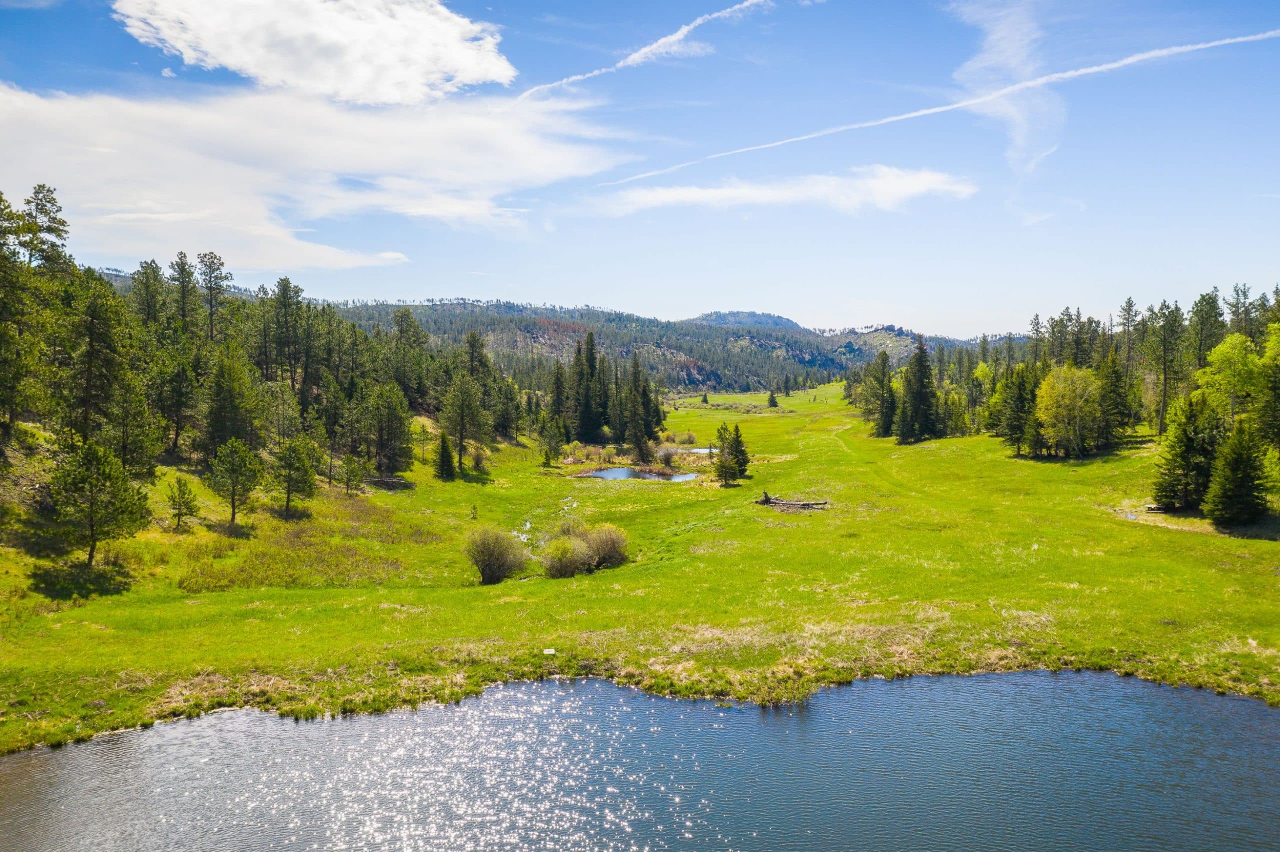 long distance view of acreage