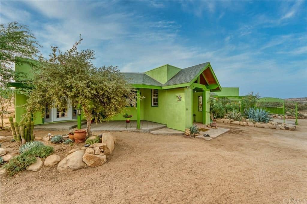 Exterior side view of Pipes Canyon Ranch