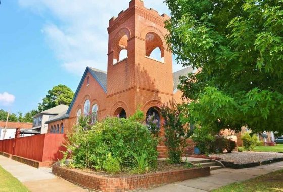 corner church conversion in downtown Shawnee OK