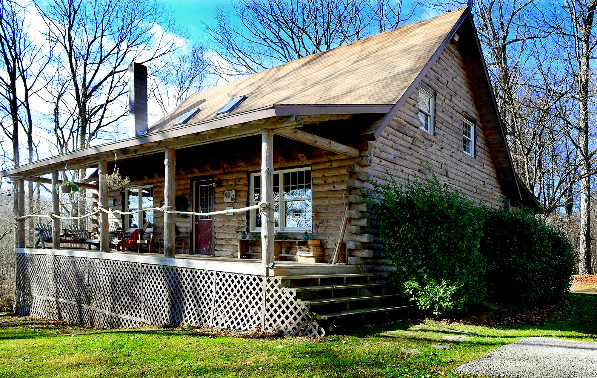 Shady Oak Log Home