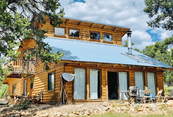 Lodge Chapel Retreat Exterior of Cabin