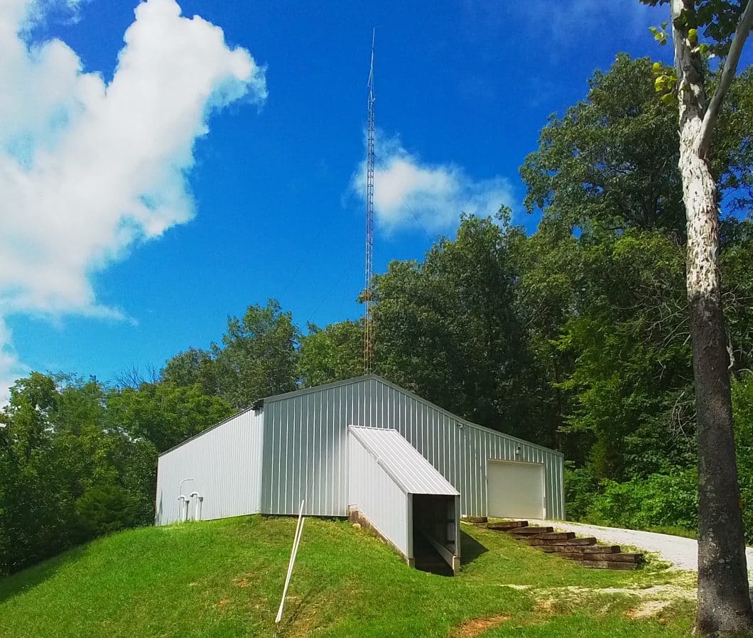 Underground Prepper Bunker exteriot