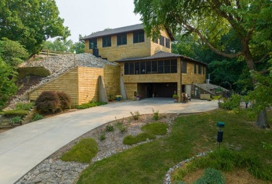 Aerial View of the Earth Home