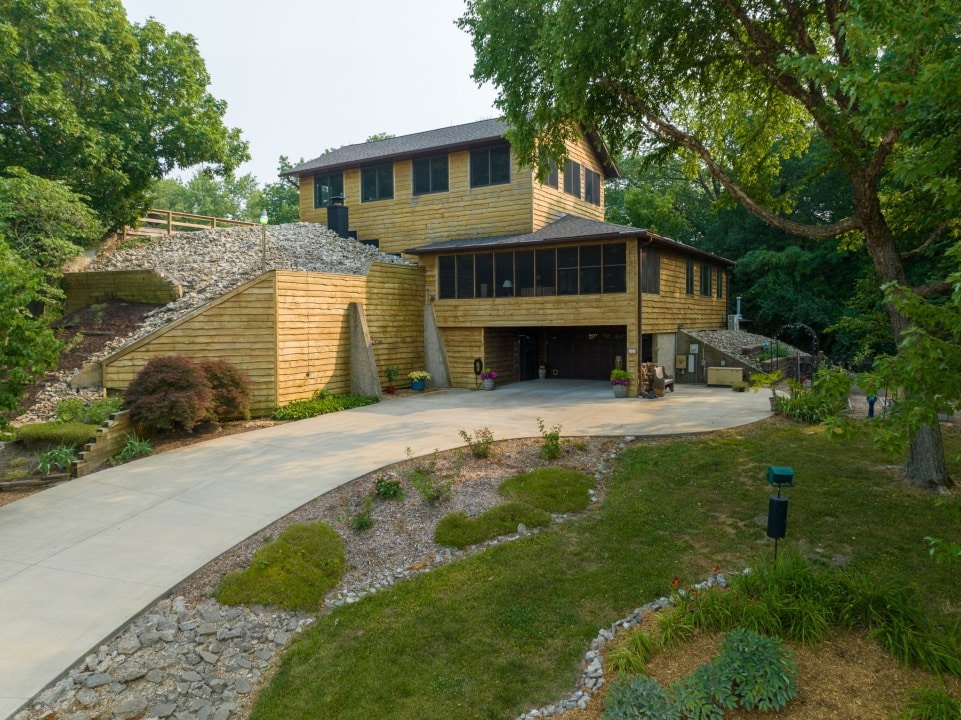 Aerial View of the Earth Home