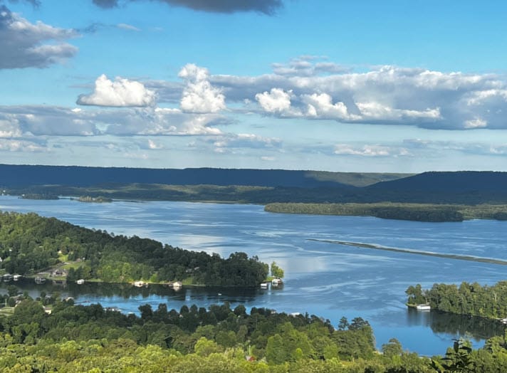 Tennessee River Overlook million dollar views