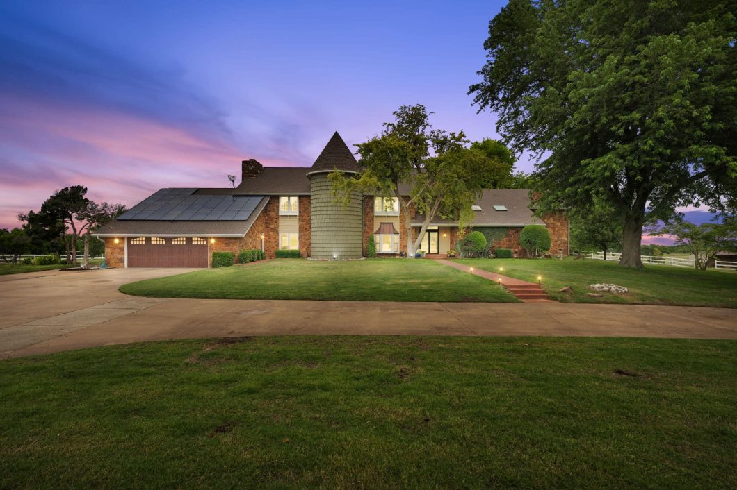 Exquisite Equestrian Estate front view