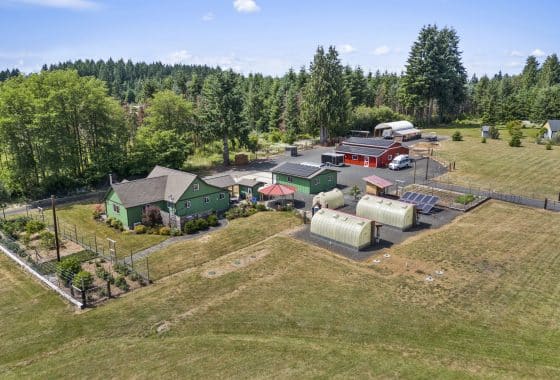 Aerial of the Equestrian Prepper's Paradise